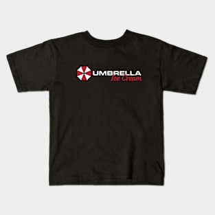 Umbrella Ice Cream - Dark Kids T-Shirt